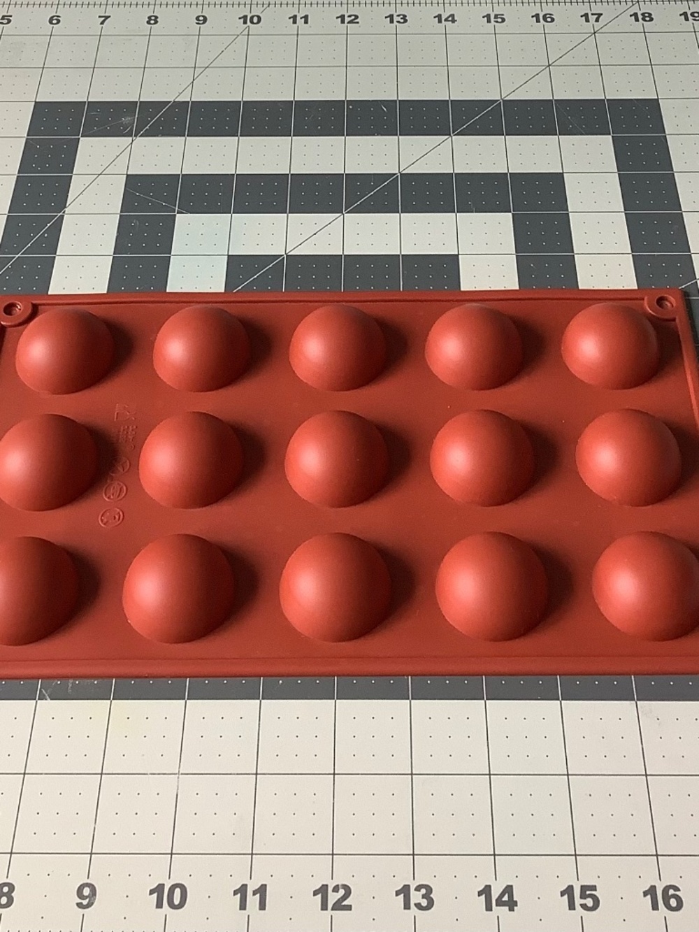 Silicone Half Sphere Mold 15-Cavity – Chocolate, Mousse & Dessert Mold - Picture 2 of 5